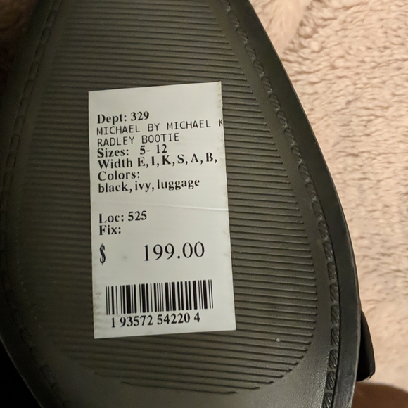 NWT MK leather booties - Picture 5 of 7